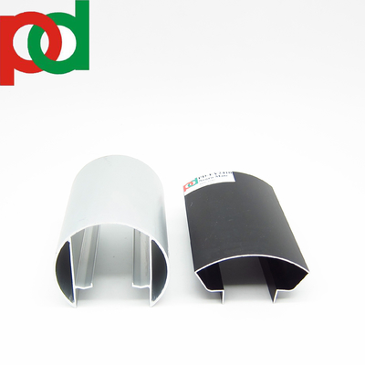 Алюминиевый U-образный профиль с текстурой дерева для перил, перголы, балкона, ограждений, экспортируемый в Южную Америку