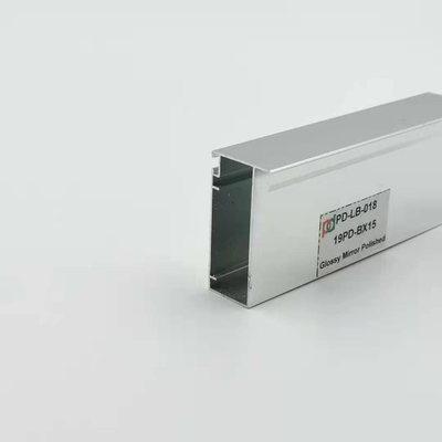 Полировать звукоизоляционного профиля кухни T5 6063 алюминиевого серебряный лоснистый
