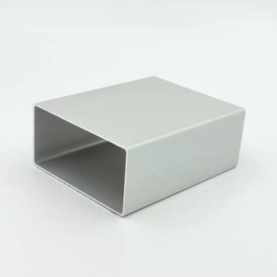 трубка серебряный Matt профиля 40X80 штранг-прессований 0.9mm Alu анодировала алюминиевый профиль