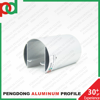 6-метровые профили поручней из алюминия цвета черного дерева с отделкой Plata Mate, бронзовым анодированием и различными размерами