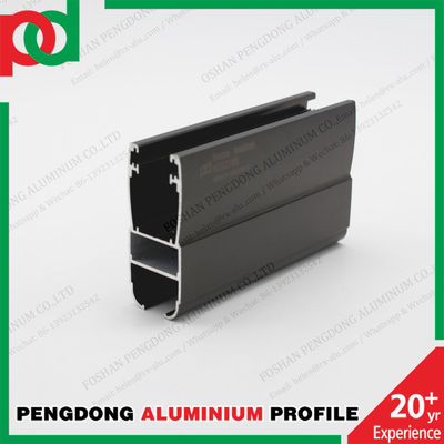 Dark Bronze Anodized Aluminium Extrusion Profile For Window And Door In Gabon, Mali