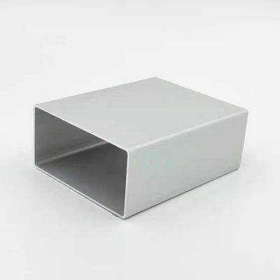 Хорошая цена трубка серебряный Matt профиля 40X80 штранг-прессований 0.9mm Alu анодировала алюминиевый профиль онлайн